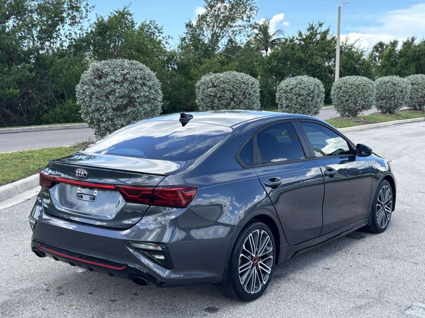 2021 GRAY Kia Forte GT 7A (3KPF44AC7ME) with an 1.6L L4 DOHC 16V engine, 7A transmission, located at 11170 Summerlin Square Dr., Fort Myers Beach, FL, 33931, (239) 999-7777, 26.493546, -81.941628 - We have financing available and we accept trades! Fill out a credit application on our website or come by today! If you have any questions, give us a call at (239) 999 - 7777 or visit our website at firstautocredit.com. 11170 Summerlin Square Dr, Fort Myers Beach, FL 33931 Carfax 1 Owner - Photo#6