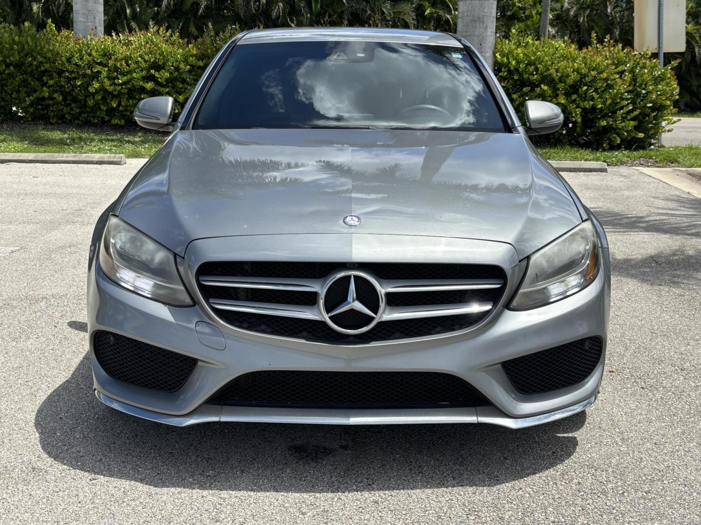 2016 SILVER Mercedes-Benz C-Class C300 Sedan (55SWF4JBXGU) with an 2.0L L4 DOHC 16V engine, 7A transmission, located at 11170 Summerlin Square Dr., Fort Myers Beach, FL, 33931, (239) 999-7777, 26.493546, -81.941628 - Photo#1