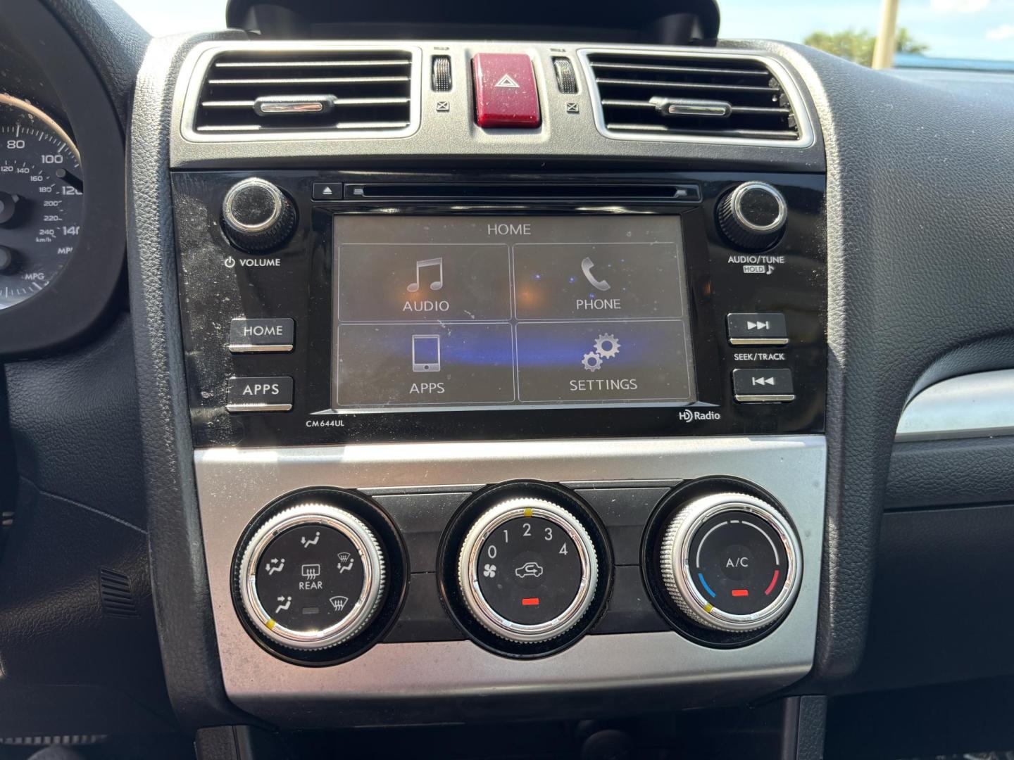 2015 WHITE Subaru Impreza 2.0i Premium PZEV 4-Door (JF1GJAK61FH) with an 2.0L H4 DOHC 16V engine, Continuously Variable Transmission transmission, located at 11170 Summerlin Square Dr., Fort Myers Beach, FL, 33931, (239) 999-7777, 26.493546, -81.941628 - Photo#12