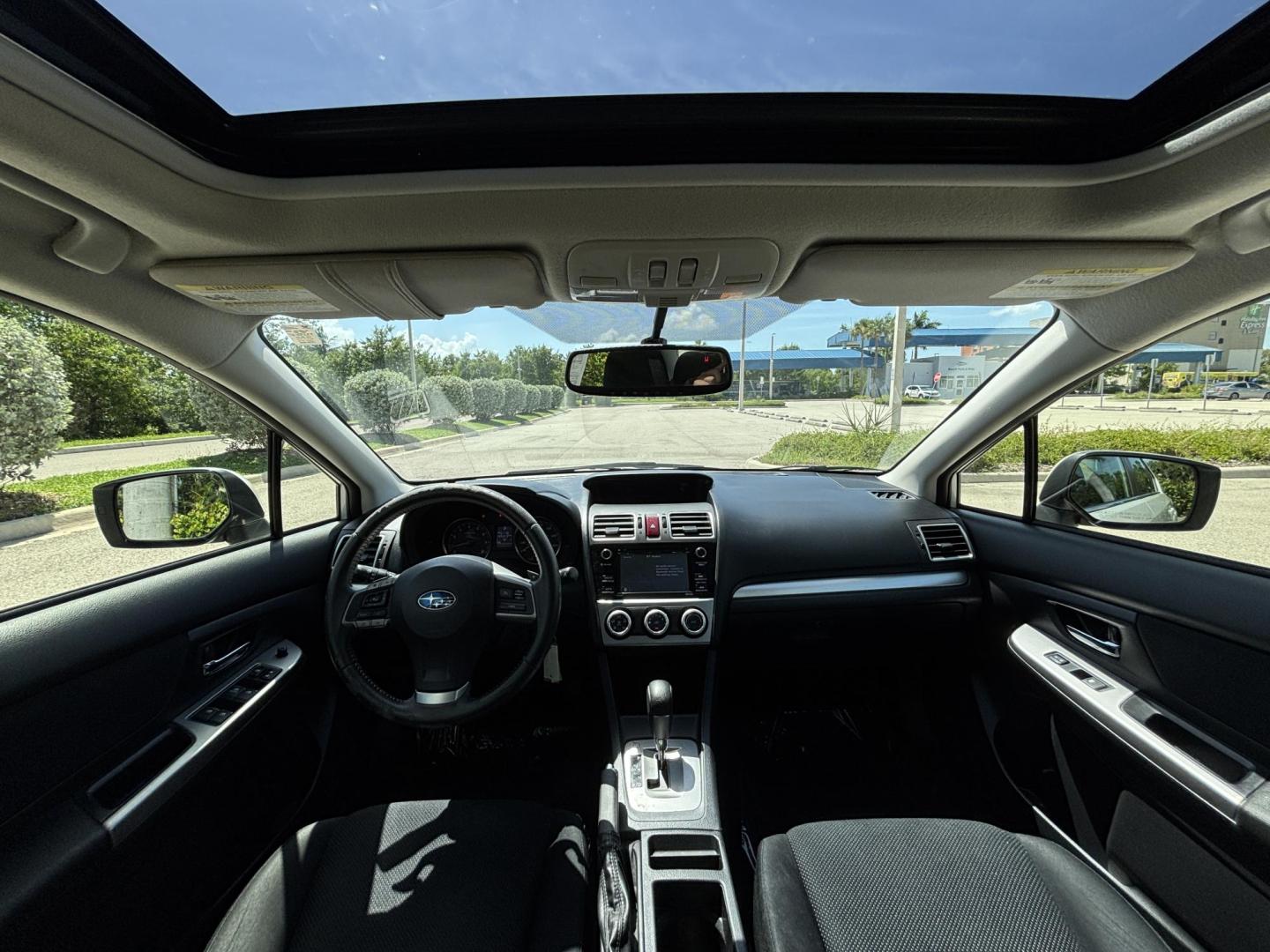 2015 WHITE Subaru Impreza 2.0i Premium PZEV 4-Door (JF1GJAK61FH) with an 2.0L H4 DOHC 16V engine, Continuously Variable Transmission transmission, located at 11170 Summerlin Square Dr., Fort Myers Beach, FL, 33931, (239) 999-7777, 26.493546, -81.941628 - Photo#5