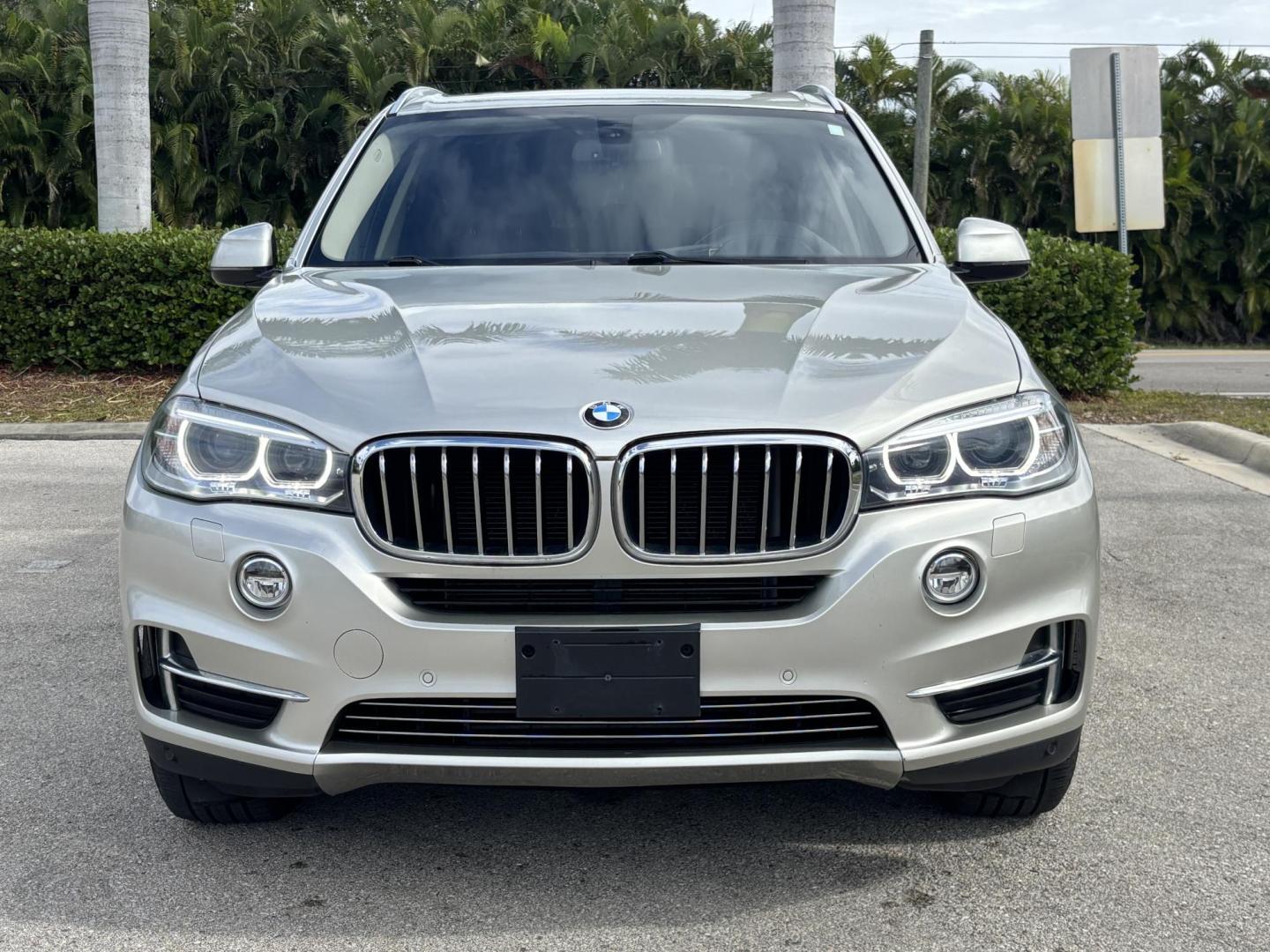 2015 SILVER /BROWN BMW X5 xDrive35i (5UXKR0C56F0) with an 3.0L L6 DOHC 24V engine, 8-Speed Automatic transmission, located at 11170 Summerlin Square Dr., Fort Myers Beach, FL, 33931, (239) 999-7777, 26.493546, -81.941628 - 3rd Row - Photo#2