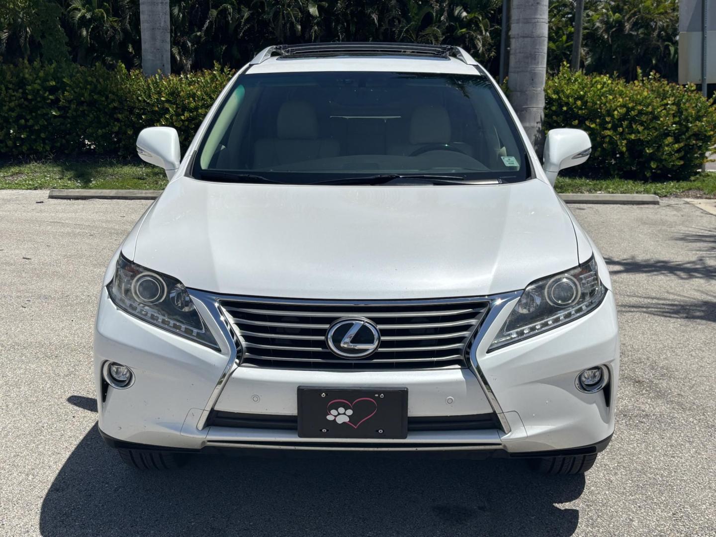 2015 WHITE /TAN Lexus RX 350 AWD (2T2BK1BA5FC) with an 3.5L V6 DOHC 24V engine, 6-Speed Automatic transmission, located at 11170 Summerlin Square Dr., Fort Myers Beach, FL, 33931, (239) 999-7777, 26.493546, -81.941628 - Carfax 1 Owner - Photo#1