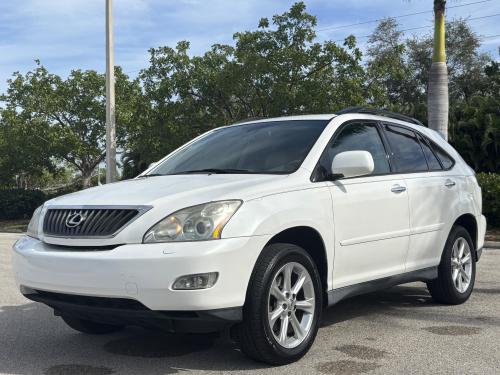 2009 Lexus RX 350 WHITE