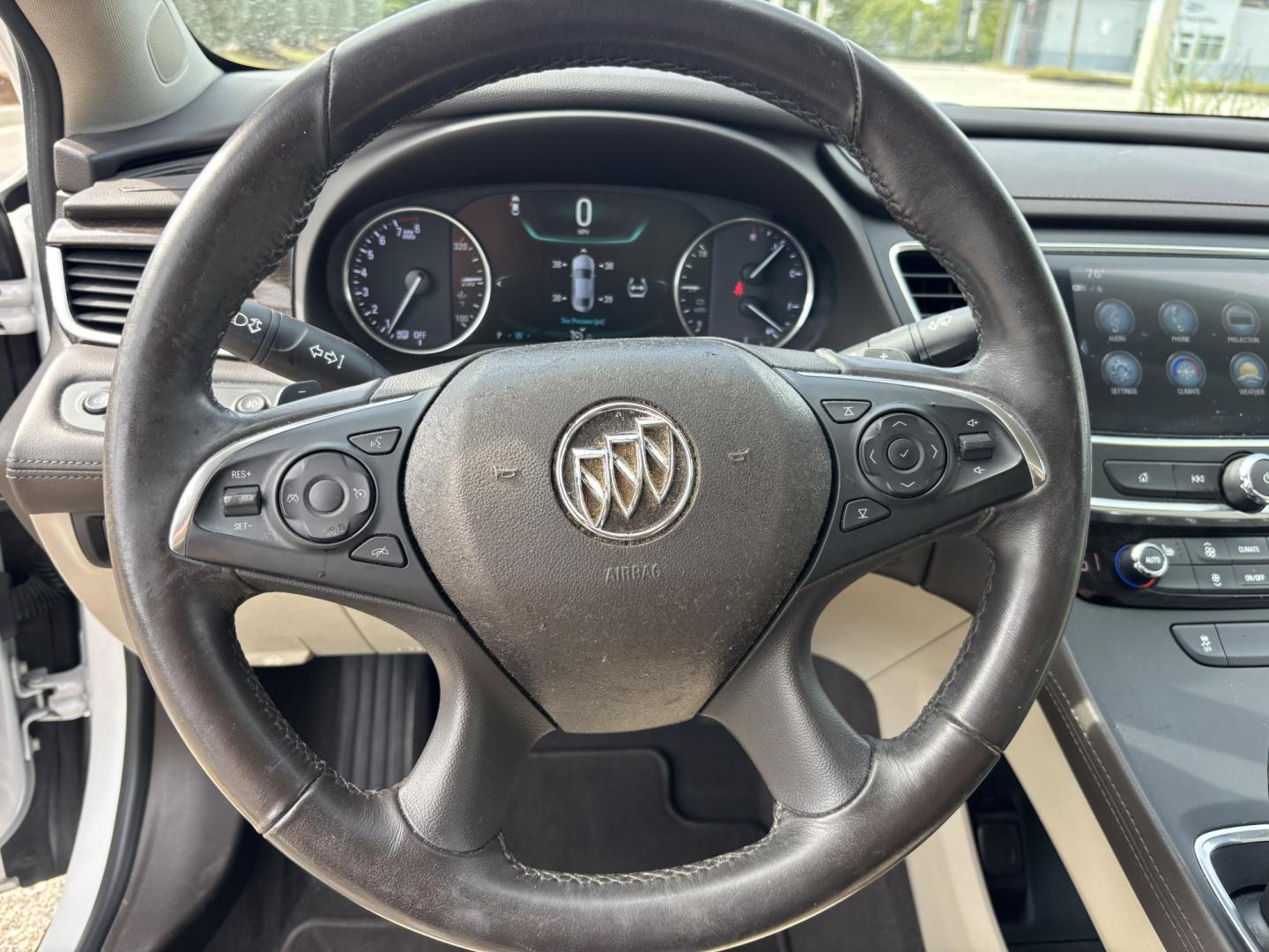 2018 WHITE /BEIGE LEATHER Buick LaCrosse Essence (1G4ZP5SS7JU) with an 3.6L V6 DOHC 24V engine, 8A transmission, located at 11170 Summerlin Square Dr., Fort Myers Beach, FL, 33931, (239) 999-7777, 26.493546, -81.941628 - Photo#7