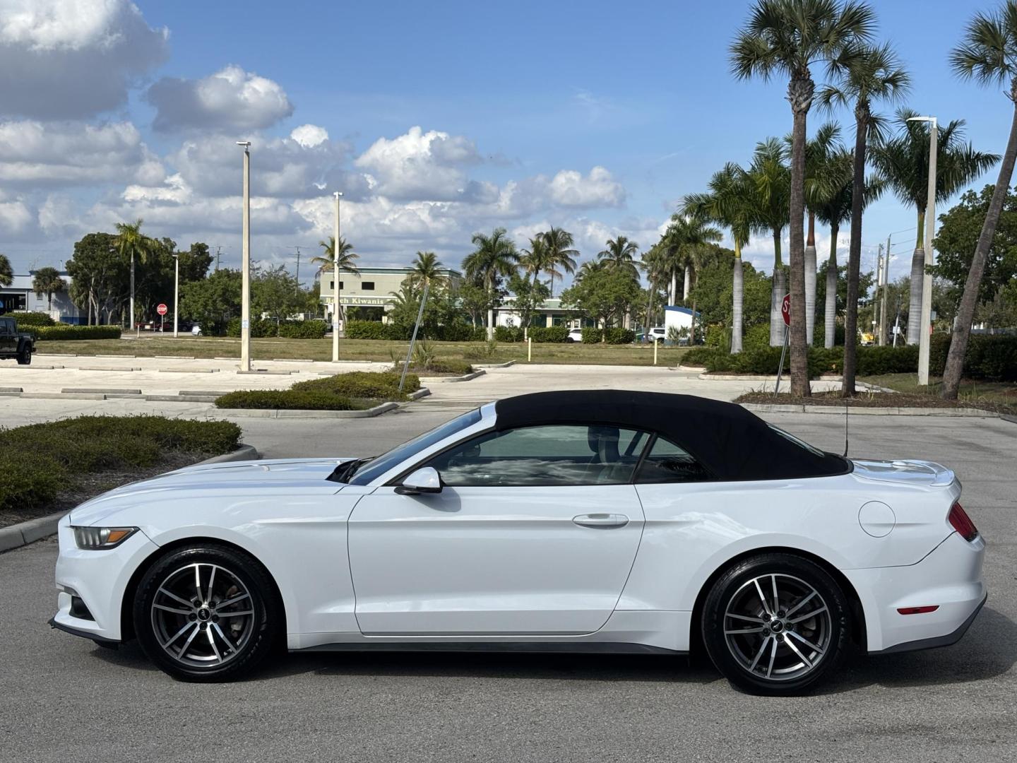 2016 WHITE /CREAM / BLACK LEATHER Ford Mustang EcoBoost Premium Convertible (1FATP8UH4G5) with an 2.3L L4 DOHC 16V engine, 6-Speed Automatic transmission, located at 11170 Summerlin Square Dr., Fort Myers Beach, FL, 33931, (239) 999-7777, 26.493546, -81.941628 - Photo#12