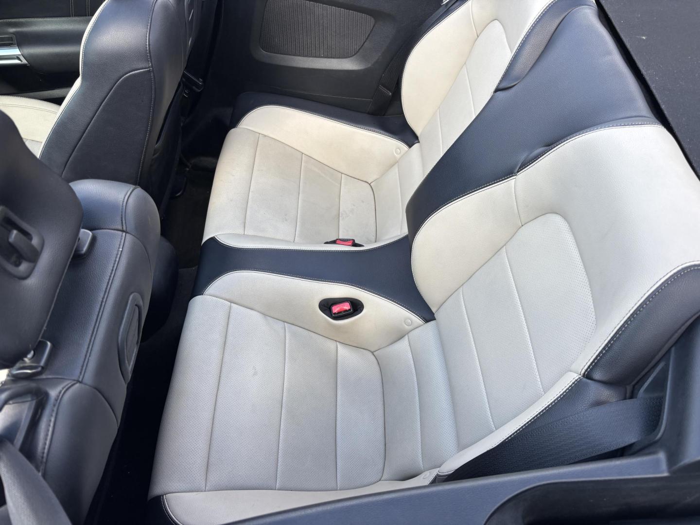 2016 WHITE /CREAM / BLACK LEATHER Ford Mustang EcoBoost Premium Convertible (1FATP8UH4G5) with an 2.3L L4 DOHC 16V engine, 6-Speed Automatic transmission, located at 11170 Summerlin Square Dr., Fort Myers Beach, FL, 33931, (239) 999-7777, 26.493546, -81.941628 - Photo#30