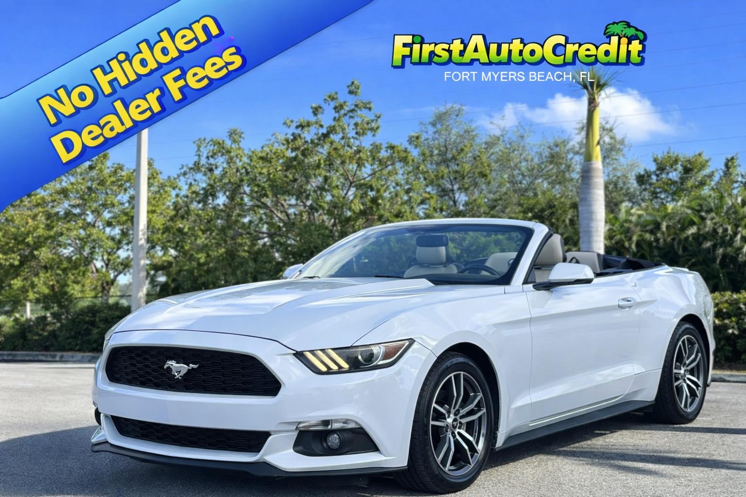 photo of 2016 Ford Mustang EcoBoost Premium Convertible