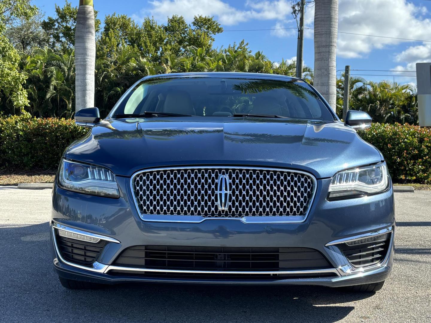 2018 BLUE /BEIGE LEATHER Lincoln MKZ Hybrid Select (3LN6L5LU9JR) with an 2.0L L4 DOHC 16V HYBRID engine, CVT transmission, located at 11170 Summerlin Square Dr., Fort Myers Beach, FL, 33931, (239) 999-7777, 26.493546, -81.941628 - Photo#2