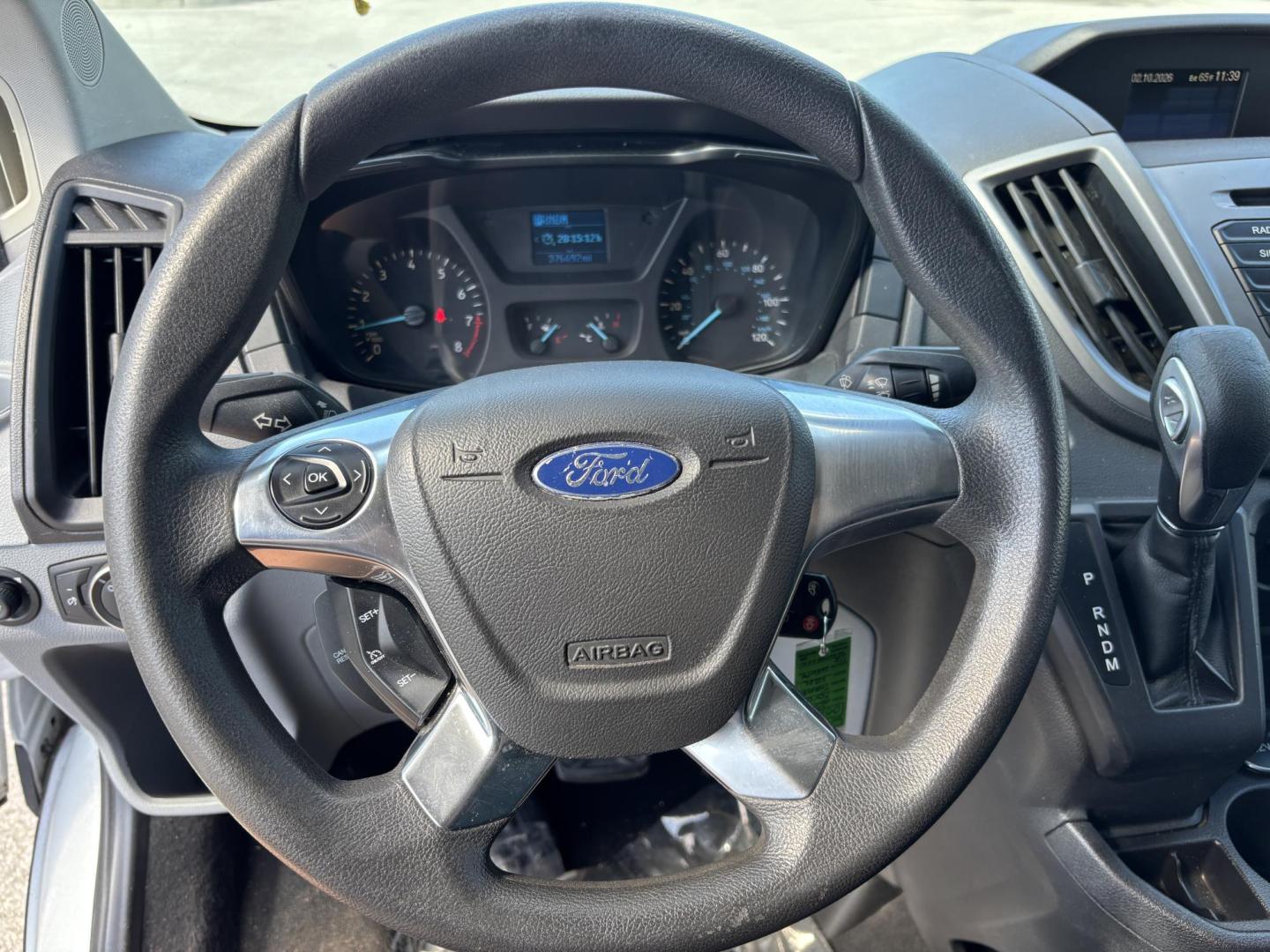 2016 WHITE /black Ford Transit 350 Wagon Low Roof XLT 60/40 Pass. 148-in. WB (1FBZX2ZM4GK) with an 3.7L V6 DOHC 24V engine, 6A transmission, located at 11170 Summerlin Square Dr., Fort Myers Beach, FL, 33931, (239) 999-7777, 26.493546, -81.941628 - Photo#14