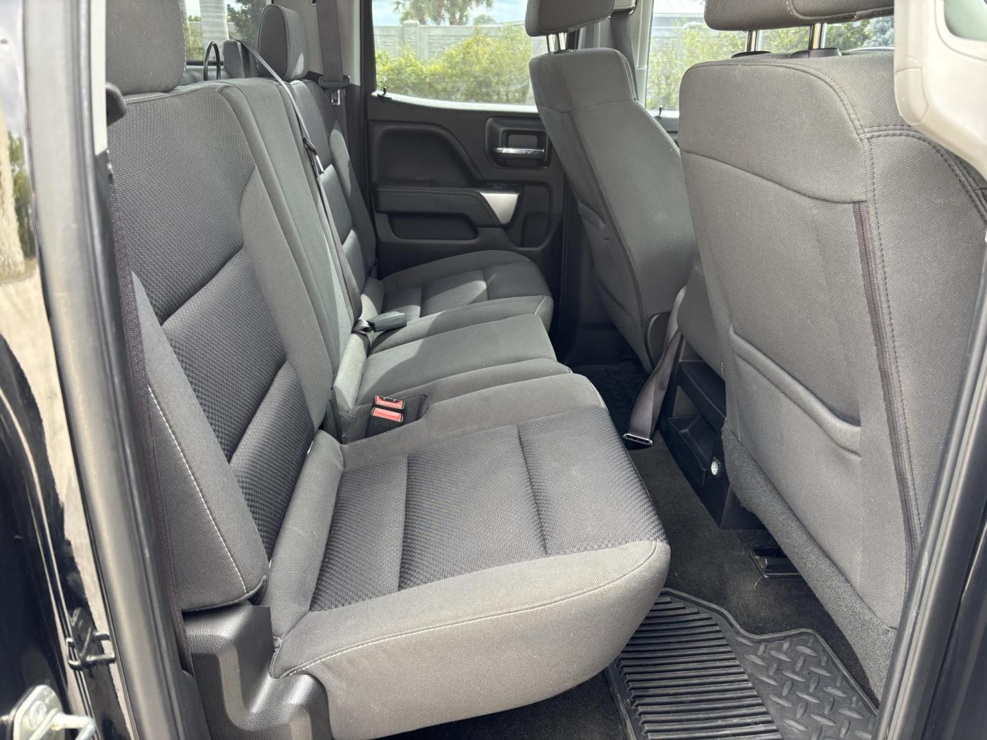 2017 BLACK /black Chevrolet Silverado 1500 LT Double Cab 4WD (1GCVKREH8HZ) with an 4.3L V6 OHV 12V engine, 6A transmission, located at 11170 Summerlin Square Dr., Fort Myers Beach, FL, 33931, (239) 999-7777, 26.493546, -81.941628 - 4 Wheel Drive - Photo#12