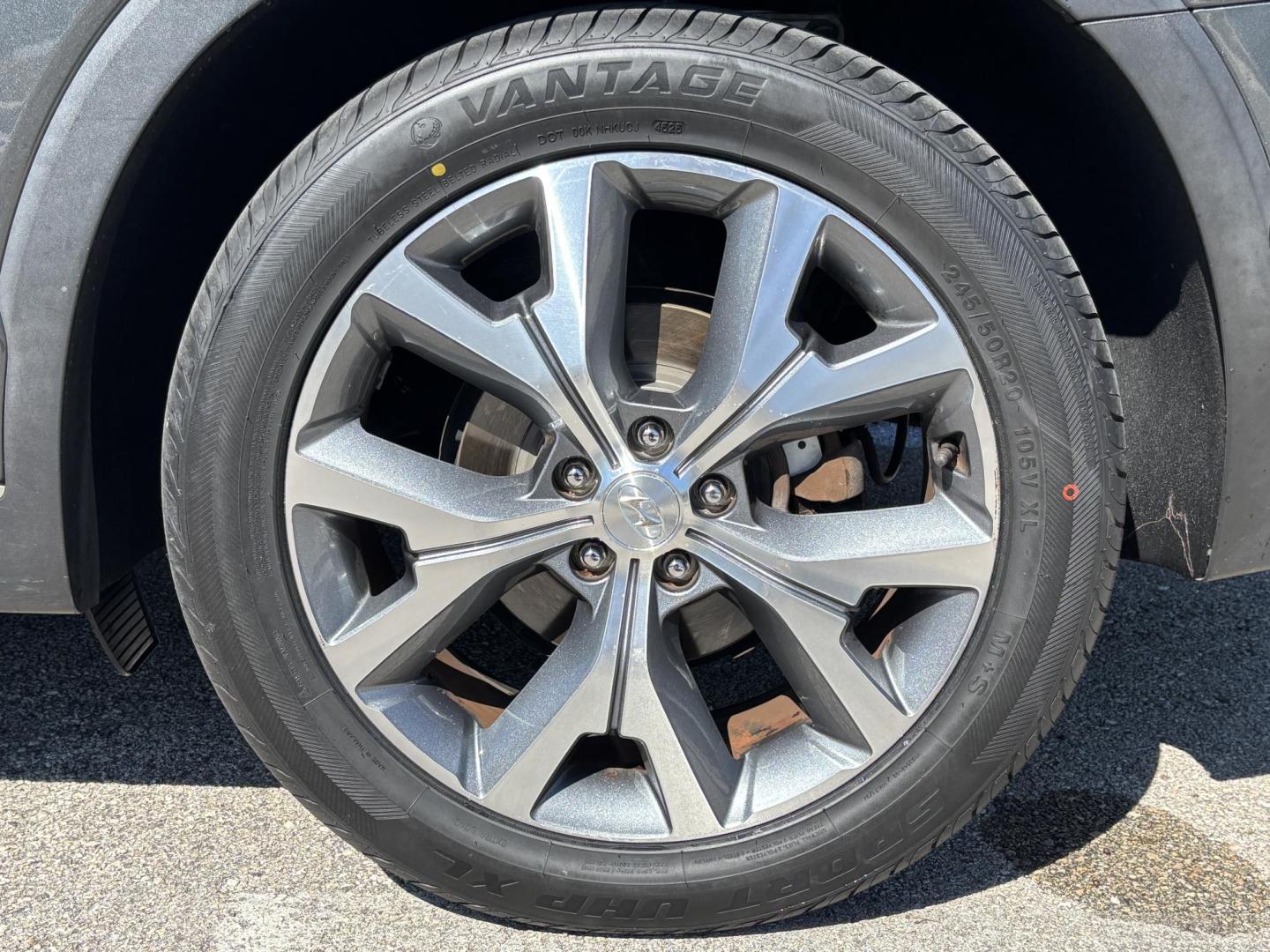 2020 GRAY /GRAY LEATHER Hyundai Palisade SEL AWD (KM8R4DHE8LU) with an 3.8L V6 DOHC 24V engine, 8A transmission, located at 11170 Summerlin Square Dr., Fort Myers Beach, FL, 33931, (239) 999-7777, 26.493546, -81.941628 - Photo#47