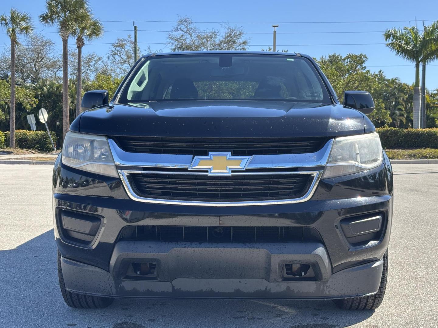 2018 BLACK /BLACK Chevrolet Colorado LT Crew Cab 4WD Long Box (1GCGTCEN7J1) with an 3.6L V6 DOHC 24V GAS engine, 6A transmission, located at 11170 Summerlin Square Dr., Fort Myers Beach, FL, 33931, (239) 999-7777, 26.493546, -81.941628 - Carfax 1 Owner - Photo#2