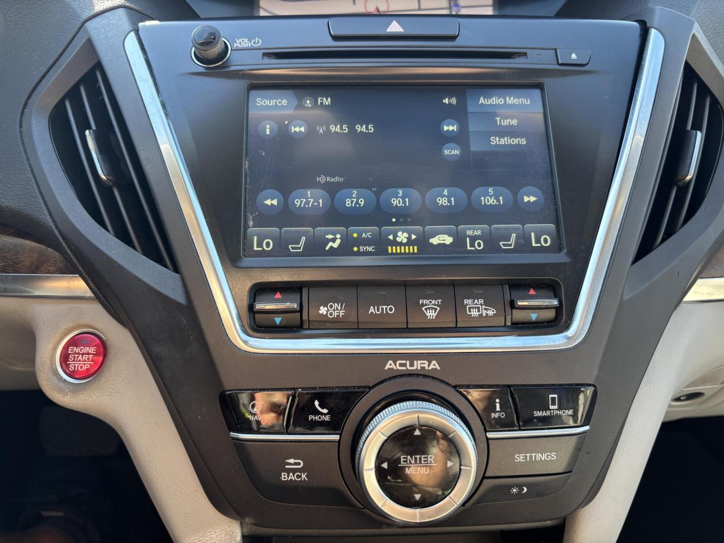 2019 BLUE /LIGHT GRAY LEATHER Acura MDX 9-Spd AT w/Tech Package (5J8YD3H56KL) with an 3.5L V6 SOHC 24V engine, 9A transmission, located at 11170 Summerlin Square Dr., Fort Myers Beach, FL, 33931, (239) 999-7777, 26.493546, -81.941628 - Photo#34