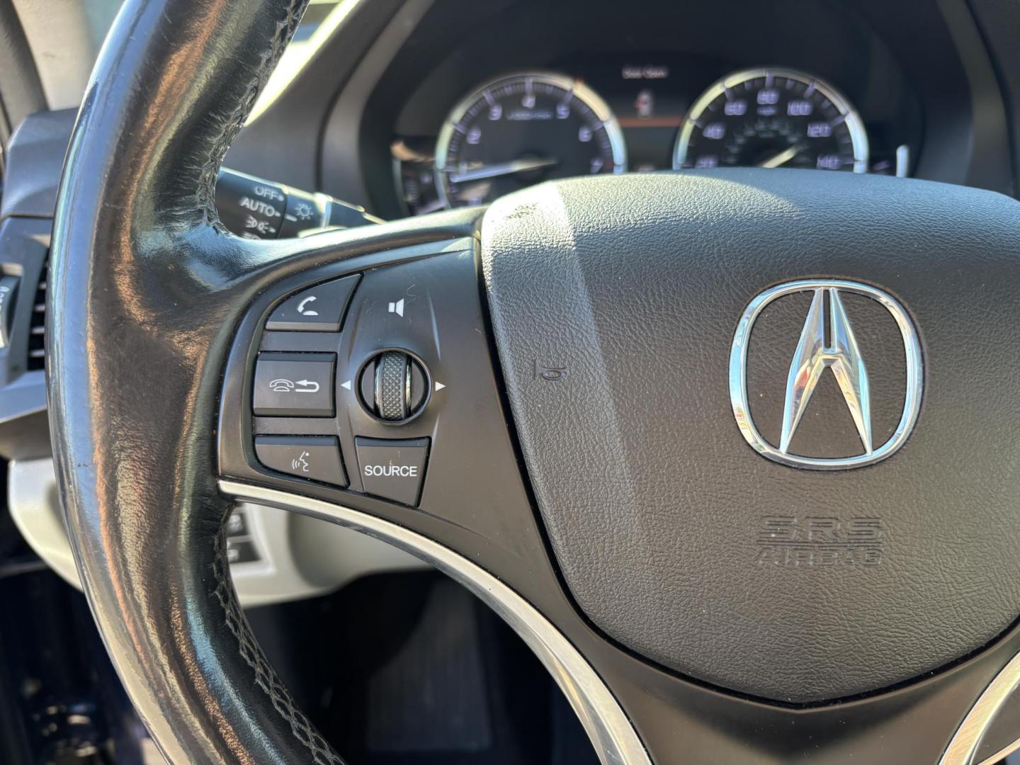 2019 BLUE /LIGHT GRAY LEATHER Acura MDX 9-Spd AT w/Tech Package (5J8YD3H56KL) with an 3.5L V6 SOHC 24V engine, 9A transmission, located at 11170 Summerlin Square Dr., Fort Myers Beach, FL, 33931, (239) 999-7777, 26.493546, -81.941628 - Photo#31
