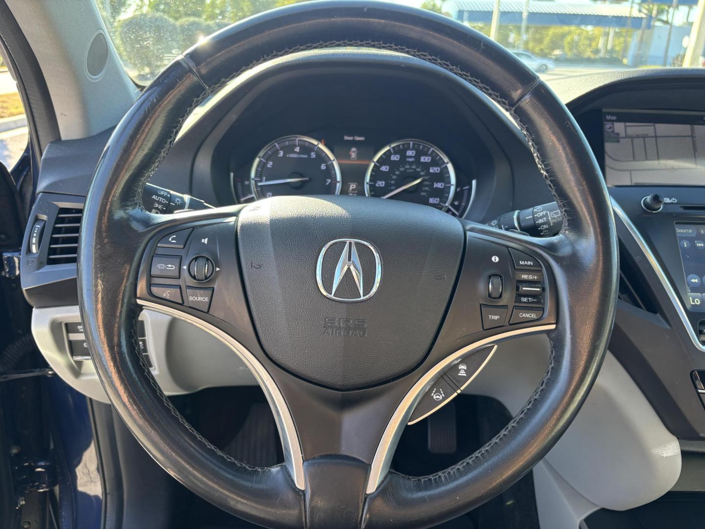 2019 BLUE /LIGHT GRAY LEATHER Acura MDX 9-Spd AT w/Tech Package (5J8YD3H56KL) with an 3.5L V6 SOHC 24V engine, 9A transmission, located at 11170 Summerlin Square Dr., Fort Myers Beach, FL, 33931, (239) 999-7777, 26.493546, -81.941628 - Photo#30