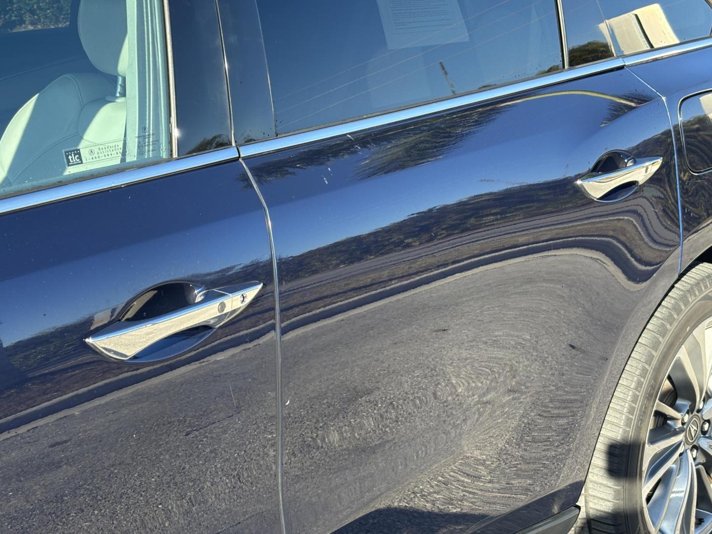 2019 BLUE /LIGHT GRAY LEATHER Acura MDX 9-Spd AT w/Tech Package (5J8YD3H56KL) with an 3.5L V6 SOHC 24V engine, 9A transmission, located at 11170 Summerlin Square Dr., Fort Myers Beach, FL, 33931, (239) 999-7777, 26.493546, -81.941628 - Photo#40