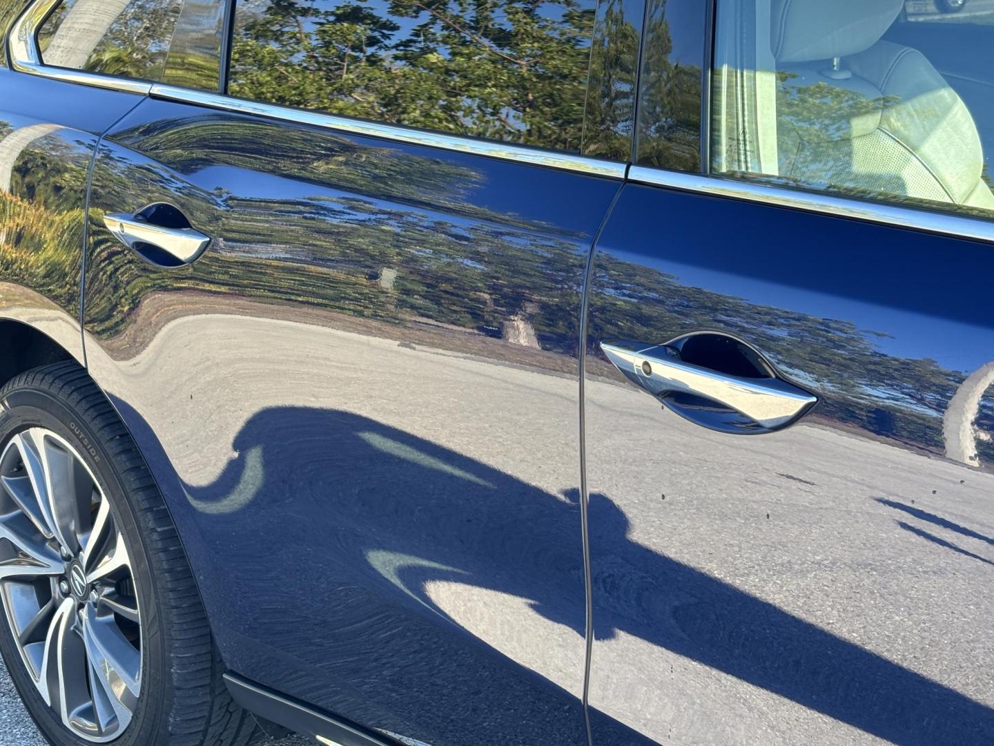 2019 BLUE /LIGHT GRAY LEATHER Acura MDX 9-Spd AT w/Tech Package (5J8YD3H56KL) with an 3.5L V6 SOHC 24V engine, 9A transmission, located at 11170 Summerlin Square Dr., Fort Myers Beach, FL, 33931, (239) 999-7777, 26.493546, -81.941628 - Photo#41