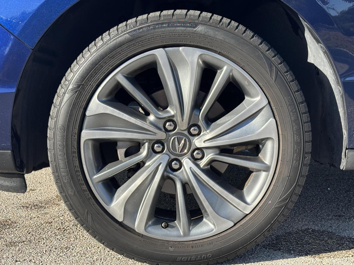 2019 BLUE /LIGHT GRAY LEATHER Acura MDX 9-Spd AT w/Tech Package (5J8YD3H56KL) with an 3.5L V6 SOHC 24V engine, 9A transmission, located at 11170 Summerlin Square Dr., Fort Myers Beach, FL, 33931, (239) 999-7777, 26.493546, -81.941628 - Photo#46