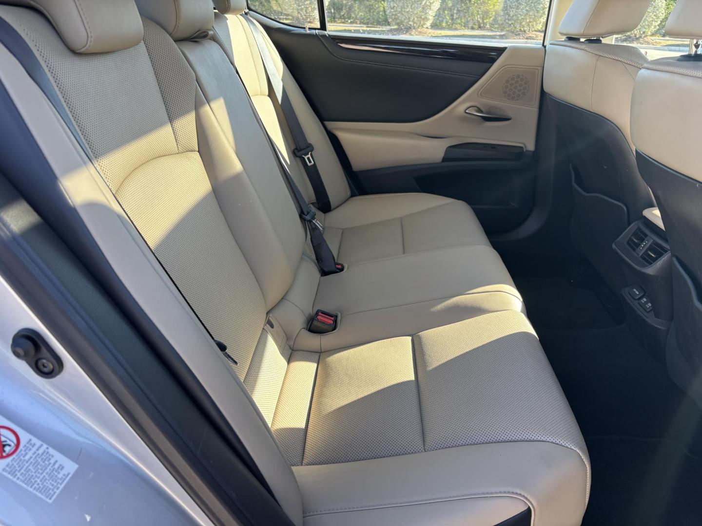 2019 SILVER /BEIGE LEATHER Lexus ES 350 Luxury (58ABZ1B12KU) with an 3.5L V6 DOHC 24V engine, 8A transmission, located at 11170 Summerlin Square Dr., Fort Myers Beach, FL, 33931, (239) 999-7777, 26.493546, -81.941628 - Photo#14