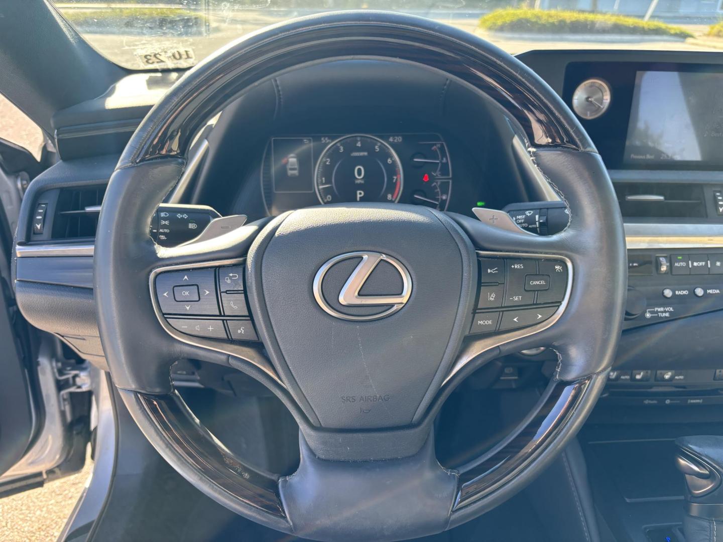 2019 SILVER /BEIGE LEATHER Lexus ES 350 Luxury (58ABZ1B12KU) with an 3.5L V6 DOHC 24V engine, 8A transmission, located at 11170 Summerlin Square Dr., Fort Myers Beach, FL, 33931, (239) 999-7777, 26.493546, -81.941628 - Photo#20