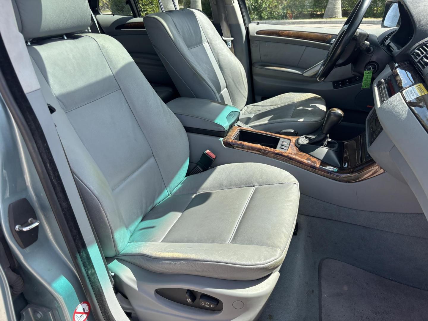 2002 BLUE /BLACK LEATHER BMW X5 3.0i (5UXFA535X2L) with an 3.0L L6 DOHC 24V engine, located at 11170 Summerlin Square Dr., Fort Myers Beach, FL, 33931, (239) 999-7777, 26.493546, -81.941628 - Photo#17