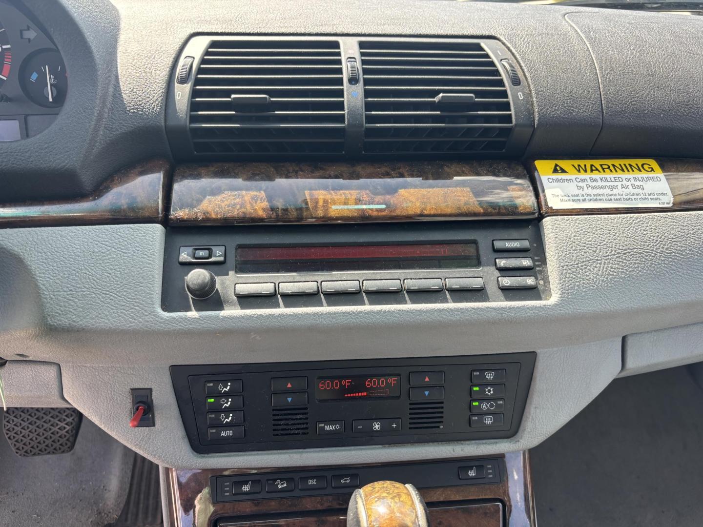 2002 BLUE /BLACK LEATHER BMW X5 3.0i (5UXFA535X2L) with an 3.0L L6 DOHC 24V engine, located at 11170 Summerlin Square Dr., Fort Myers Beach, FL, 33931, (239) 999-7777, 26.493546, -81.941628 - Photo#12