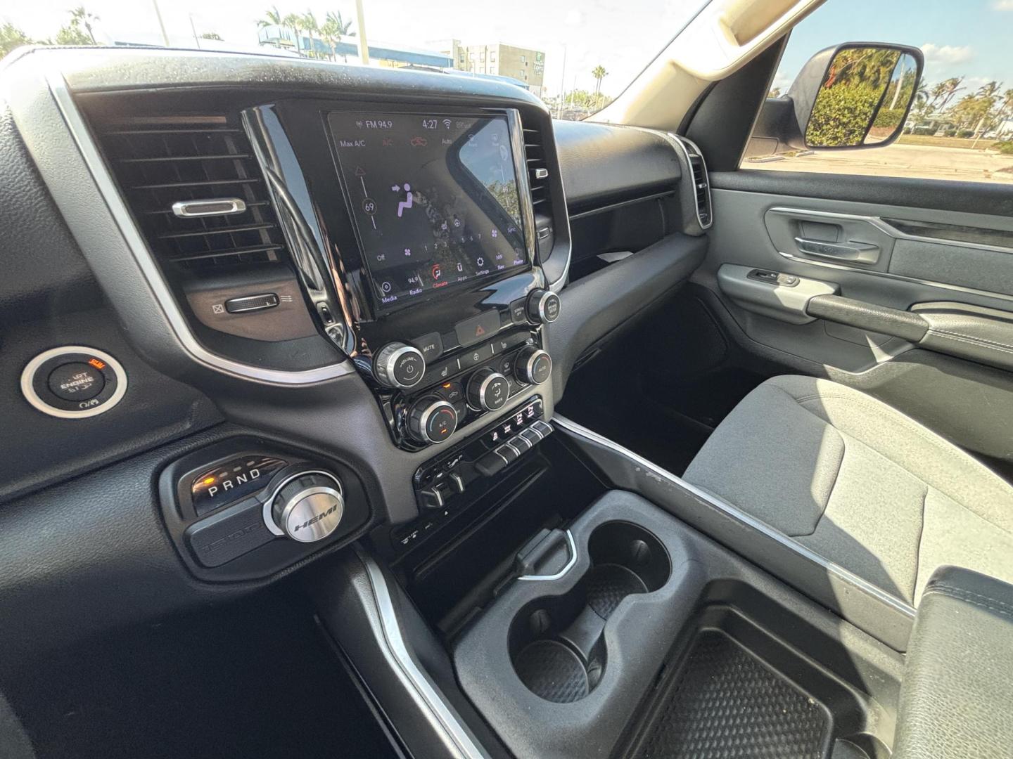 2019 SILVER /DIESEL GRAY RAM 1500 Big Horn Quad Cab 2WD (1C6RREBT1KN) with an 5.7L V8 Hemi engine, 8A transmission, located at 11170 Summerlin Square Dr., Fort Myers Beach, FL, 33931, (239) 999-7777, 26.493546, -81.941628 - Photo#11