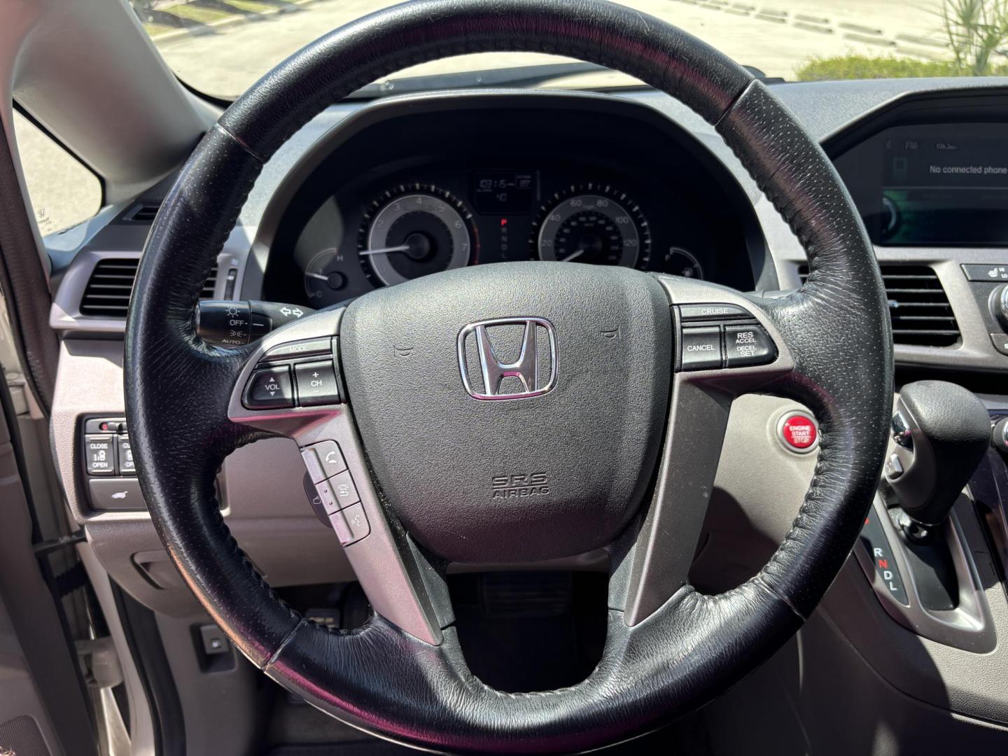 2016 WHITE Honda Odyssey EX-L (5FNRL5H60GB) with an 3.5L V6 SOHC 24V engine, 6A transmission, located at 11170 Summerlin Square Dr., Fort Myers Beach, FL, 33931, (239) 999-7777, 26.493546, -81.941628 - Photo#29