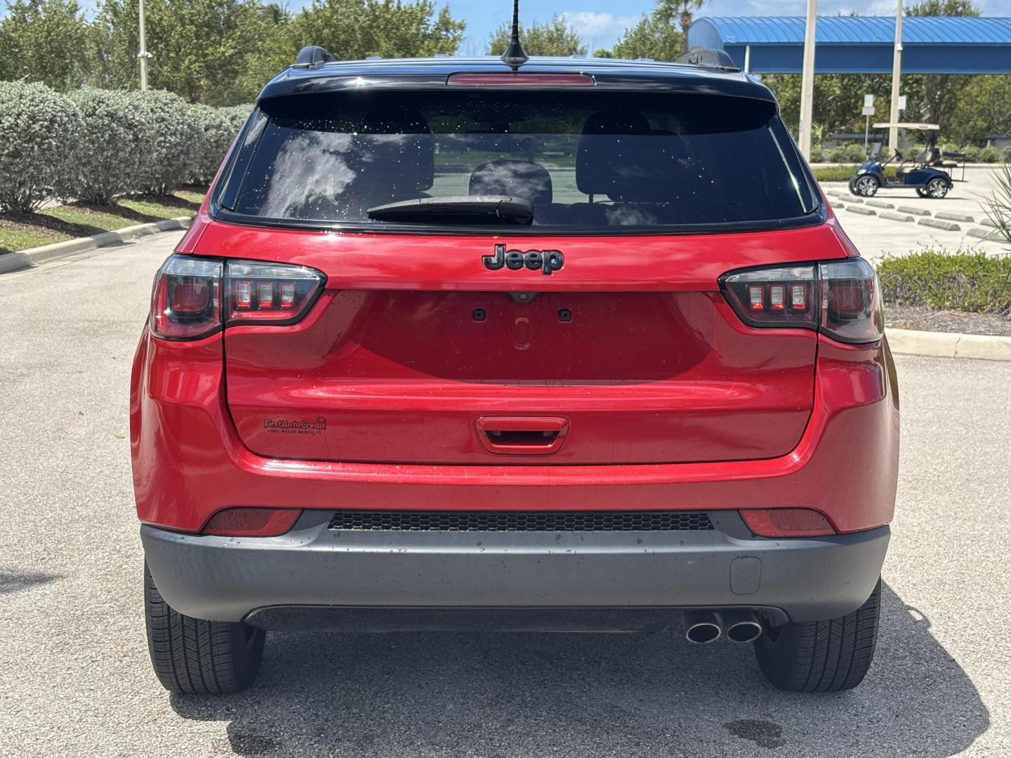 2020 RED /BLACK CLOTH Jeep Compass Altitude (3C4NJCBB6LT) with an 2.4L L4 DOHC 16V engine, located at 11170 Summerlin Square Dr., Fort Myers Beach, FL, 33931, (239) 999-7777, 26.493546, -81.941628 - Photo#6