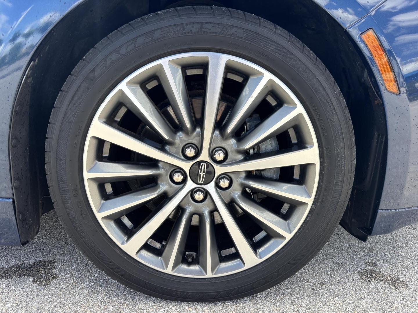 2017 BLUE Lincoln MKZ Select FWD (3LN6L5C98HR) with an 2.0L L4 DOHC 16V engine, 6A transmission, located at 11170 Summerlin Square Dr., Fort Myers Beach, FL, 33931, (239) 999-7777, 26.493546, -81.941628 - Photo#37