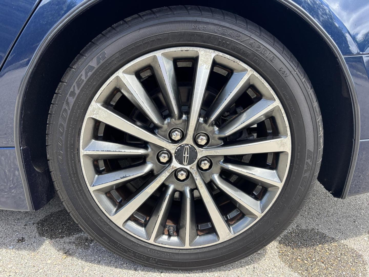 2017 BLUE Lincoln MKZ Select FWD (3LN6L5C98HR) with an 2.0L L4 DOHC 16V engine, 6A transmission, located at 11170 Summerlin Square Dr., Fort Myers Beach, FL, 33931, (239) 999-7777, 26.493546, -81.941628 - Photo#39