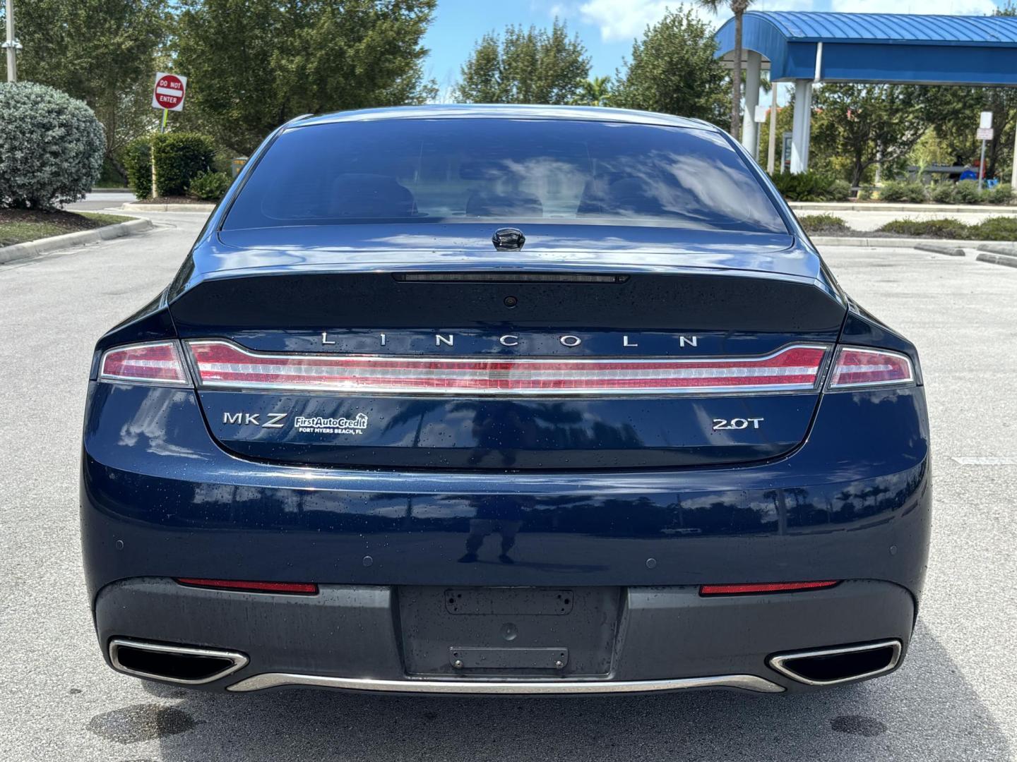 2017 BLUE Lincoln MKZ Select FWD (3LN6L5C98HR) with an 2.0L L4 DOHC 16V engine, 6A transmission, located at 11170 Summerlin Square Dr., Fort Myers Beach, FL, 33931, (239) 999-7777, 26.493546, -81.941628 - Photo#6