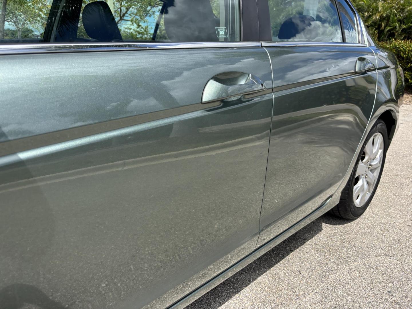 2009 GREEN Honda Accord EX-L Sedan AT (1HGCP26899A) with an 2.4L L4 DOHC 16V engine, 5-Speed Automatic transmission, located at 11170 Summerlin Square Dr., Fort Myers Beach, FL, 33931, (239) 999-7777, 26.493546, -81.941628 - Photo#28