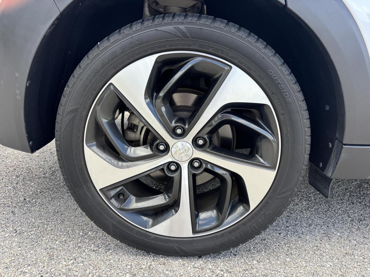 2016 SILVER /BLACK CLOTH Hyundai Tucson Eco (KM8J33A29GU) with an 1.6L L4 DOHC 16V engine, 7A transmission, located at 11170 Summerlin Square Dr., Fort Myers Beach, FL, 33931, (239) 999-7777, 26.493546, -81.941628 - Take a look at this practical and stylish 2016 Hyundai Tucson — a great combination of comfort, efficiency, and everyday versatility. This Tucson is perfect for anyone needing a reliable SUV with great fuel economy and easy drivability. Its compact size makes it simple to maneuver around town, - Photo#36