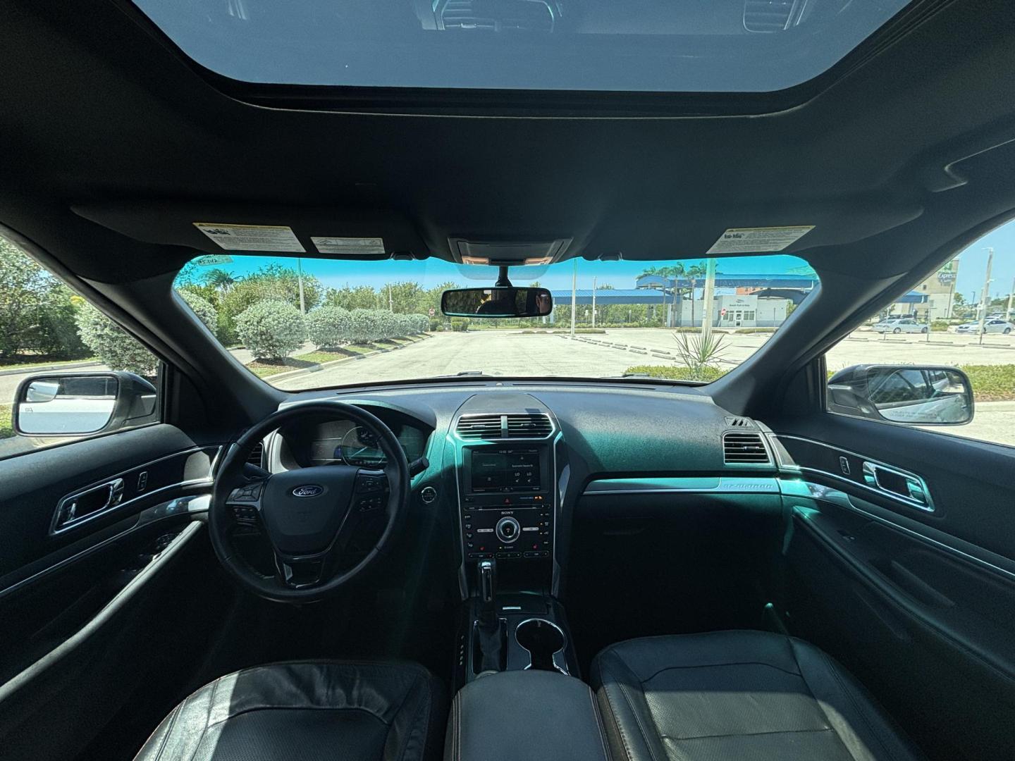 2016 SILVER /BLACK LEATHER Ford Explorer Sport 4WD (1FM5K8GT1GG) with an 3.5L V6 DOHC 24V engine, 6-Speed Automatic transmission, located at 11170 Summerlin Square Dr., Fort Myers Beach, FL, 33931, (239) 999-7777, 26.493546, -81.941628 - Check out this versatile and family-ready 2016 Ford Explorer Sport 4WD — the perfect combination of space, comfort, and capability. This Explorer is built to handle everything from daily driving to weekend getaways. With seating for up to seven, it’s ideal for families, road trips, or anyone - Photo#12