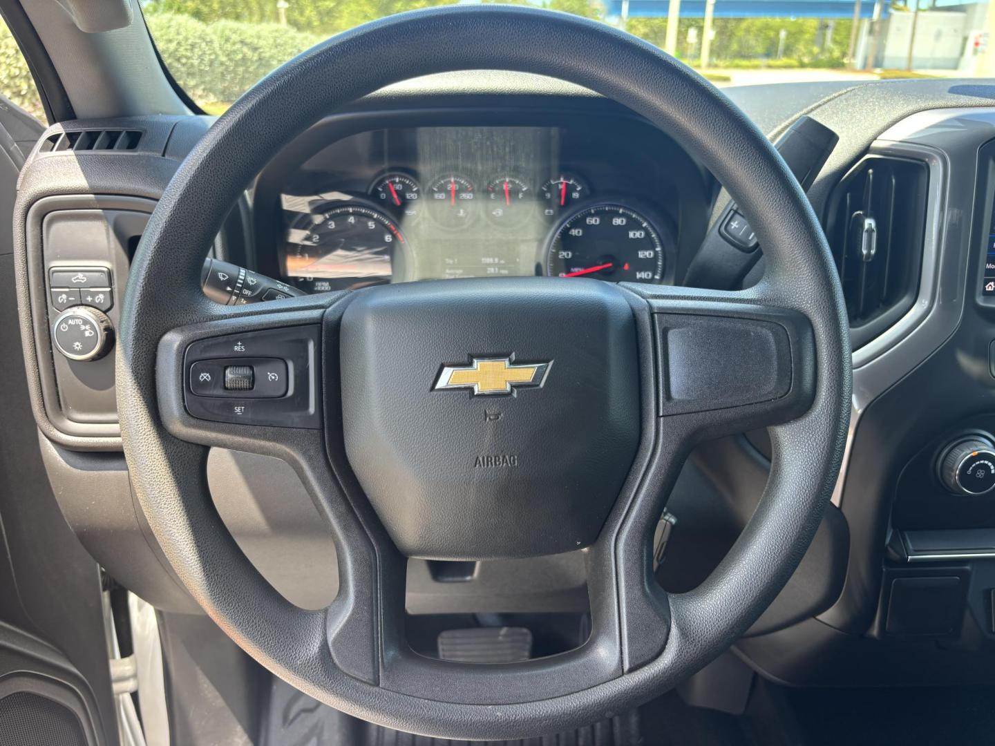2020 WHITE /BLACK LEATHER Chevrolet Silverado 1500 Crew Cab 2WD (3GCPWAEF8LG) with an 5.3L V8 OHV 16V engine, 6A transmission, located at 11170 Summerlin Square Dr., Fort Myers Beach, FL, 33931, (239) 999-7777, 26.493546, -81.941628 - 2020 Chevrolet Silverado 1500 Work Truck – Clean History, Built to Work If you’re looking for a truck that actually works for a living, not just looks pretty in a parking lot… here it is. This 2020 Chevy Silverado 1500 Work Truck comes equipped with a 5.3L V8, giving you the power you ne - Photo#26
