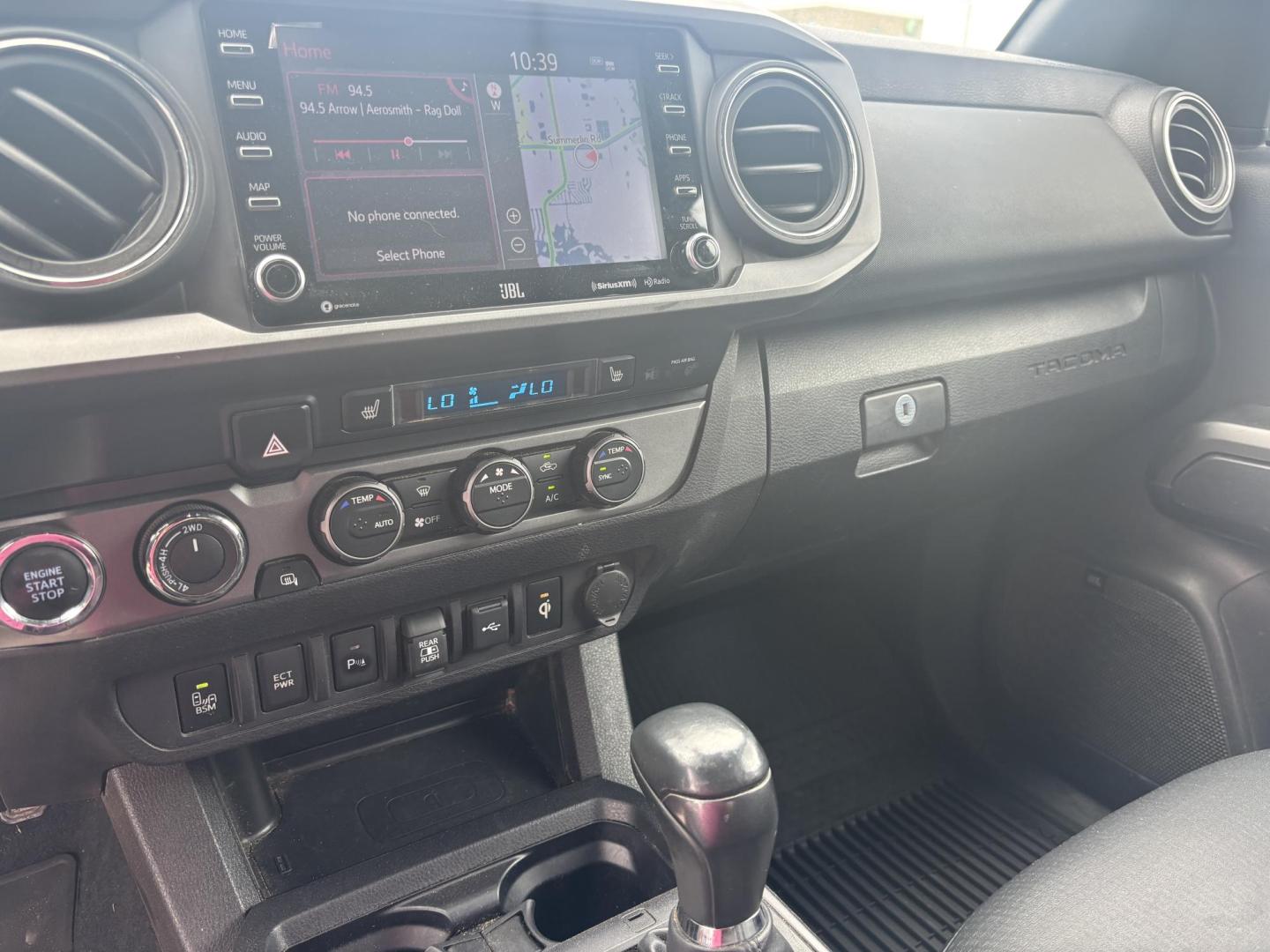 2023 BLUE /BLACK LEATHER Toyota Tacoma TRD OFF ROAD DBL CAB V6 4WD (3TMCZ5AN9PM) with an 3.5L V6 DOHC 24V engine, 6A transmission, located at 11170 Summerlin Square Dr., Fort Myers Beach, FL, 33931, (239) 999-7777, 26.493546, -81.941628 - Photo#13