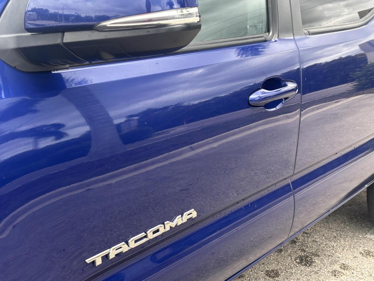 2023 BLUE /BLACK LEATHER Toyota Tacoma TRD OFF ROAD DBL CAB V6 4WD (3TMCZ5AN9PM) with an 3.5L V6 DOHC 24V engine, 6A transmission, located at 11170 Summerlin Square Dr., Fort Myers Beach, FL, 33931, (239) 999-7777, 26.493546, -81.941628 - Photo#10