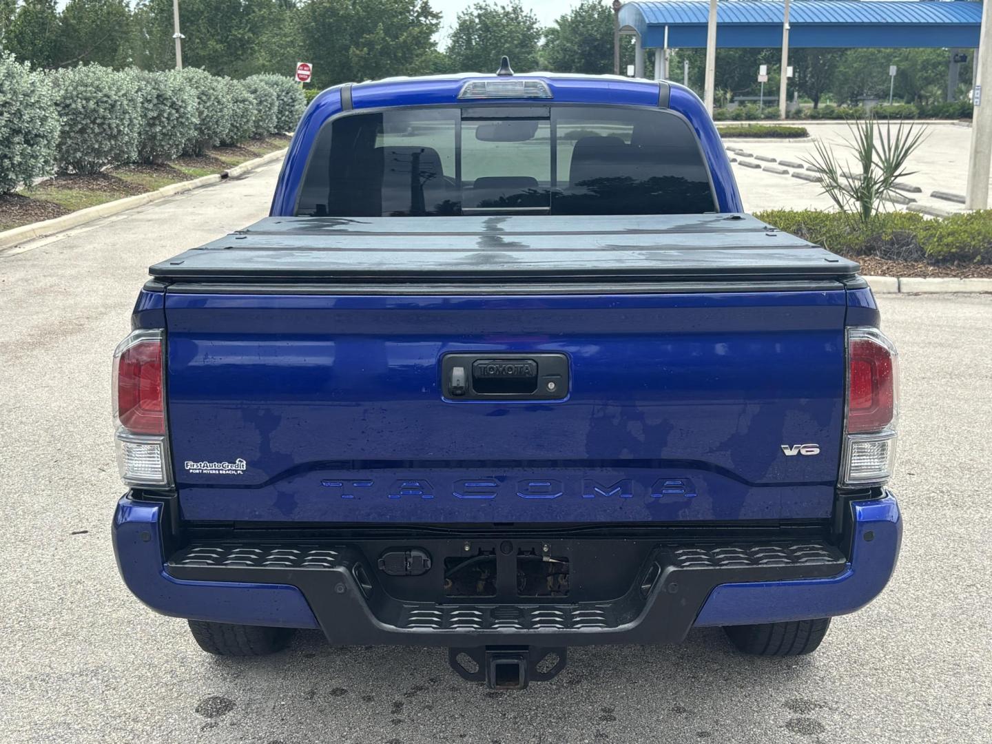 2023 BLUE /BLACK LEATHER Toyota Tacoma TRD OFF ROAD DBL CAB V6 4WD (3TMCZ5AN9PM) with an 3.5L V6 DOHC 24V engine, 6A transmission, located at 11170 Summerlin Square Dr., Fort Myers Beach, FL, 33931, (239) 999-7777, 26.493546, -81.941628 - Photo#6